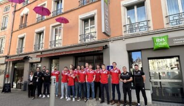 Le Chaumont volley-ball en mode cohésion dans un restaurant chaumontais