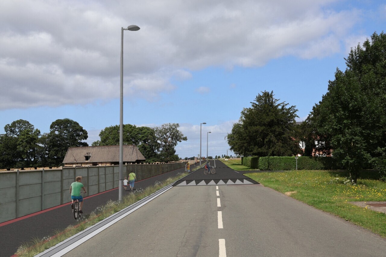 Près de Rouen, cette future grande piste cyclable entre deux communes se dévoile