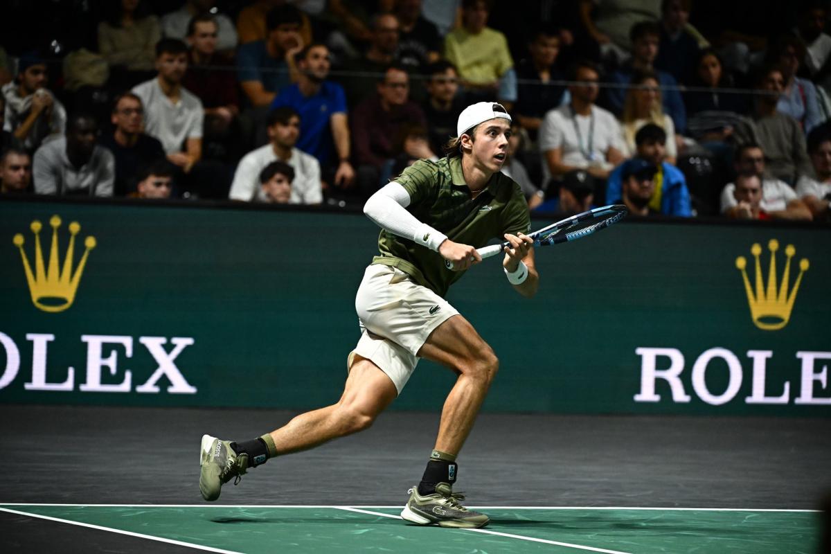Arthur Cazaux sorti par Alejandro Davidovich Fokina au deuxième tour du Rolex Paris Masters - L'Équipe