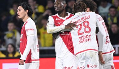 Portée par un Maghnes Akliouche immense, et au bout d’un match fou, l’AS Monaco s’impose à Nantes (5-3)