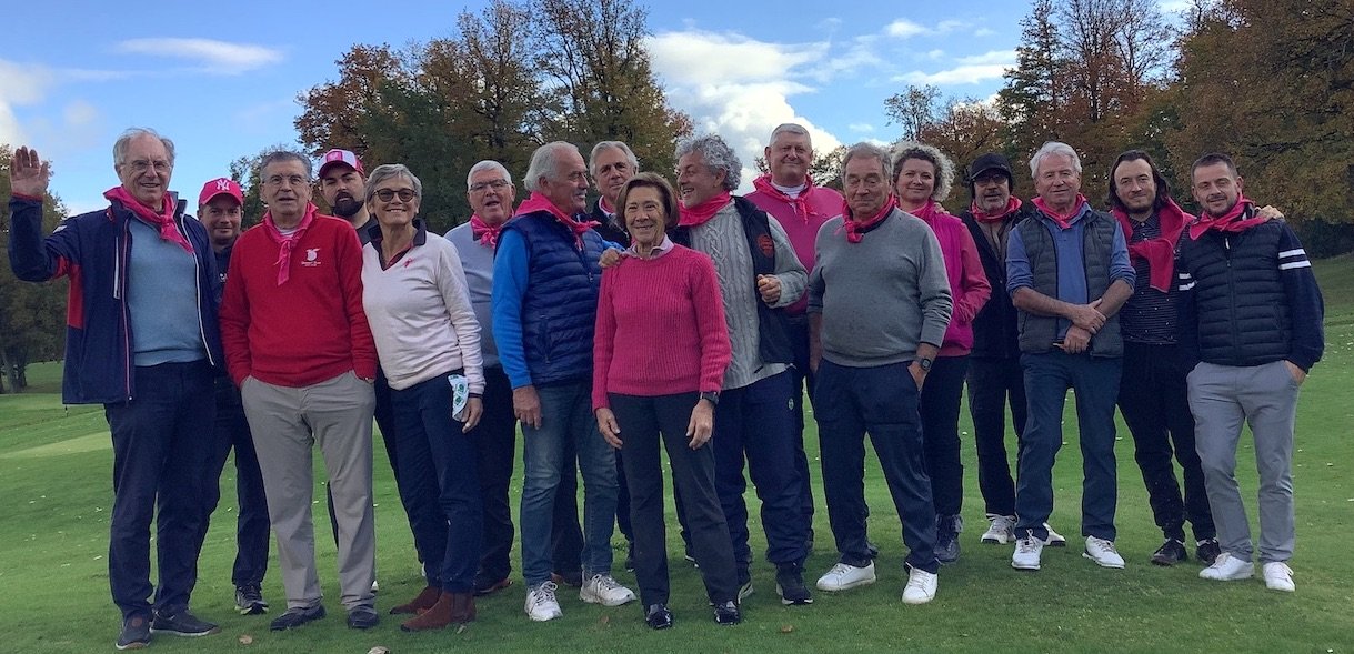 GOLF : Jacques Ruste et André Diry remportent la compétition «Octobre rose» à Avoise. 