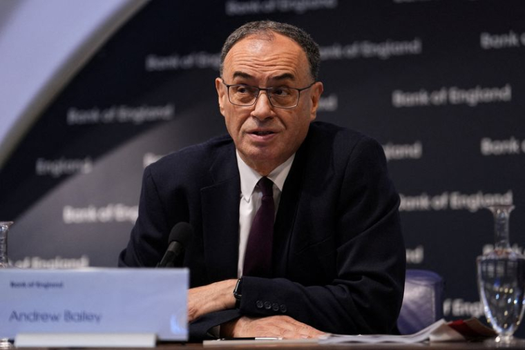 PHOTO DE FICHIER : Rapport sur la stabilité financière de la Banque d'Angleterre