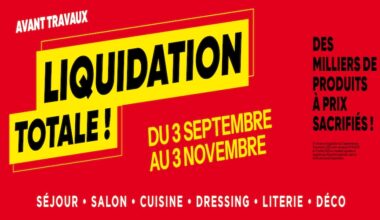 Liquidation totale chez Atlas Home : ouverture exceptionnelle ce dimanche 