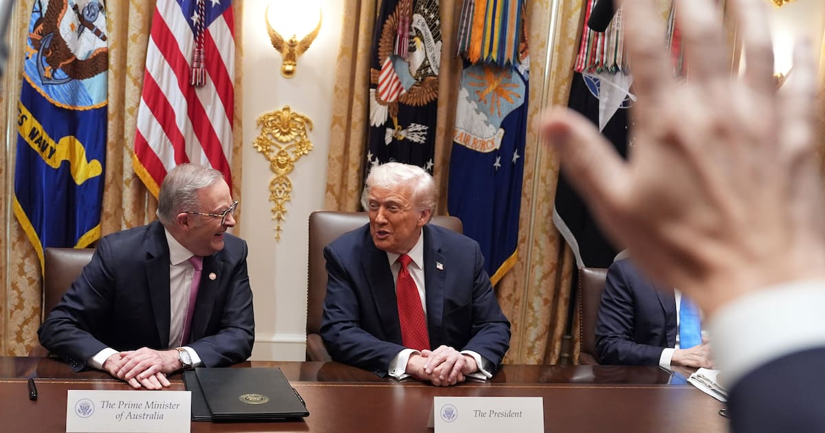Mots doux, charme et humour… A Washington, le succès diplomatique australien auprès de Trump – Libération
