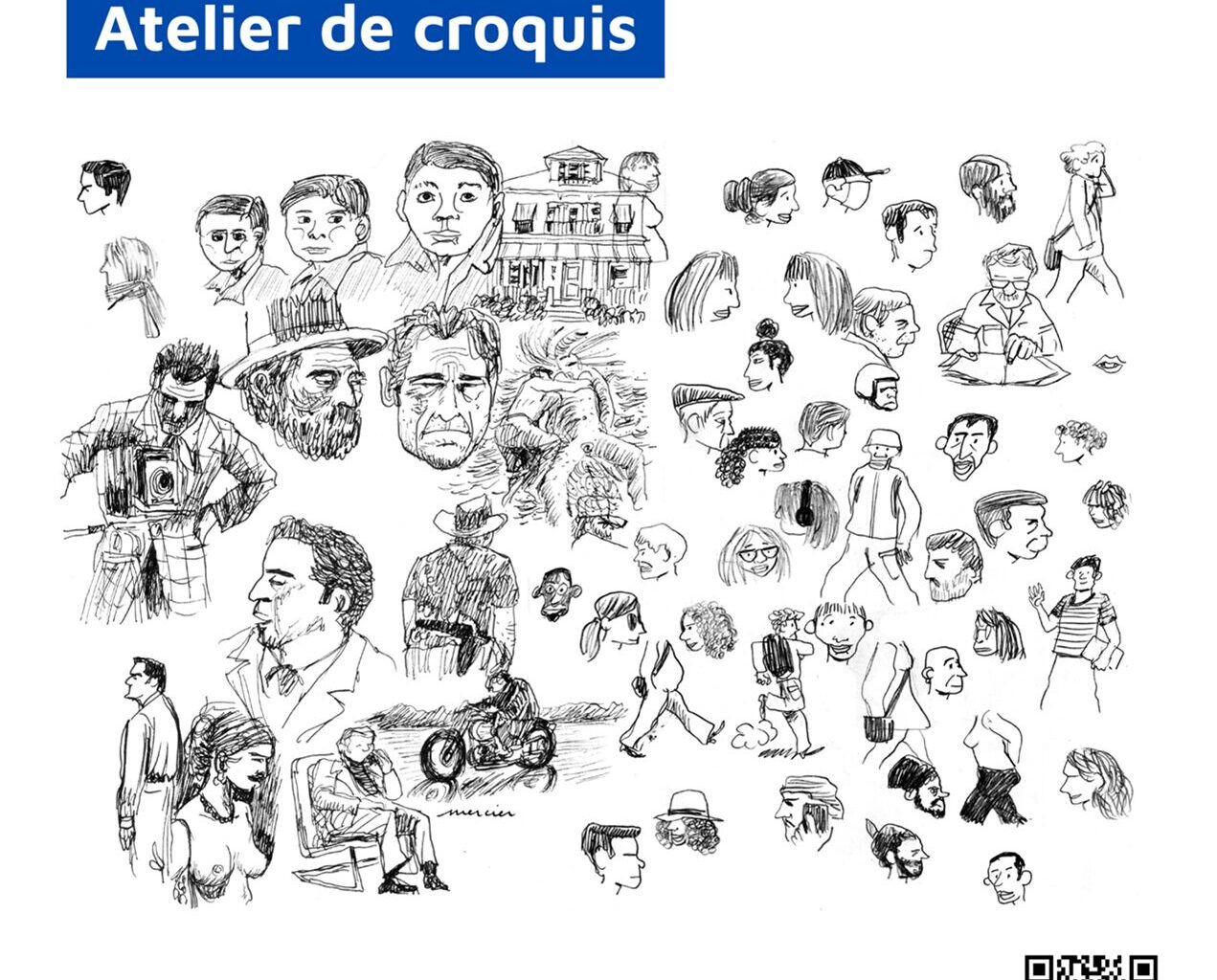 [Atelier] croquis « Sous l’œil de Mathias Mercier » à la BU ingénieurs Brabois - Factuel