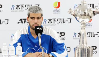 Alcaraz vainqueur à Tokyo et forfait dans la foulée pour Shanghai