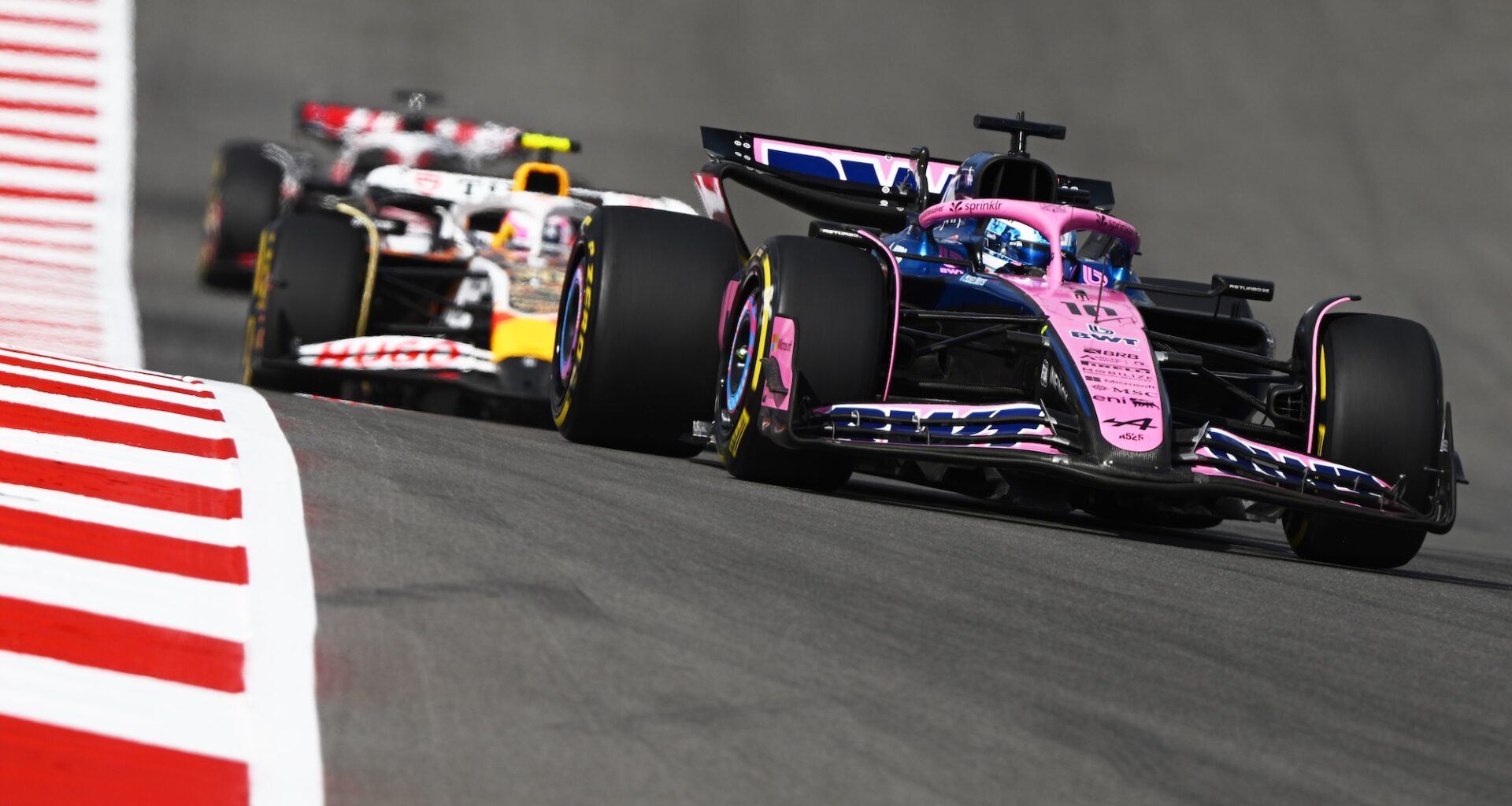 AUSTIN, TEXAS - OCTOBER 17: Franco Colapinto of Argentina driving the (43) Alpine F1 A525 Renault on track during practice ahead of the F1 Grand Prix of United States at Circuit of The Americas on October 17, 2025 in Austin, Texas. (Photo by Sam Bagnall/Sutton Images)