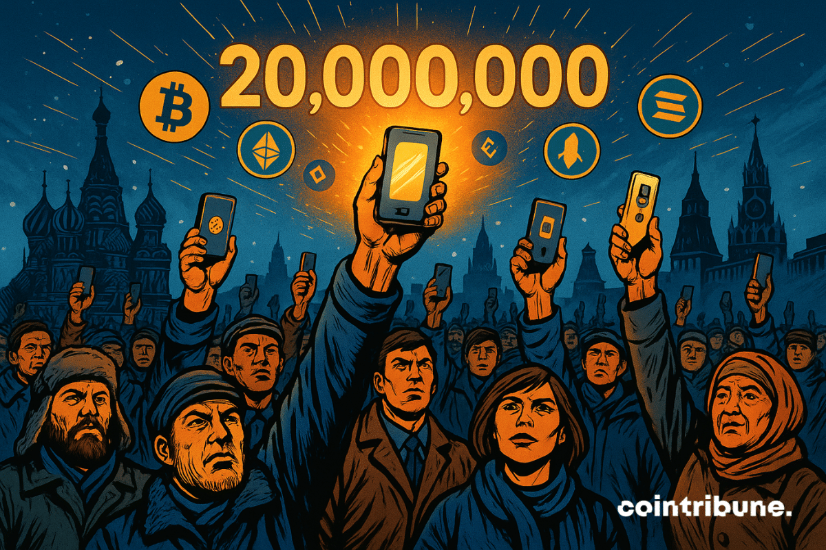 20 millions de citoyens détiennent de la crypto
