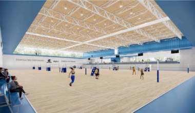 Marchand promet un nouveau centre sportif de 36 millions à Beauport