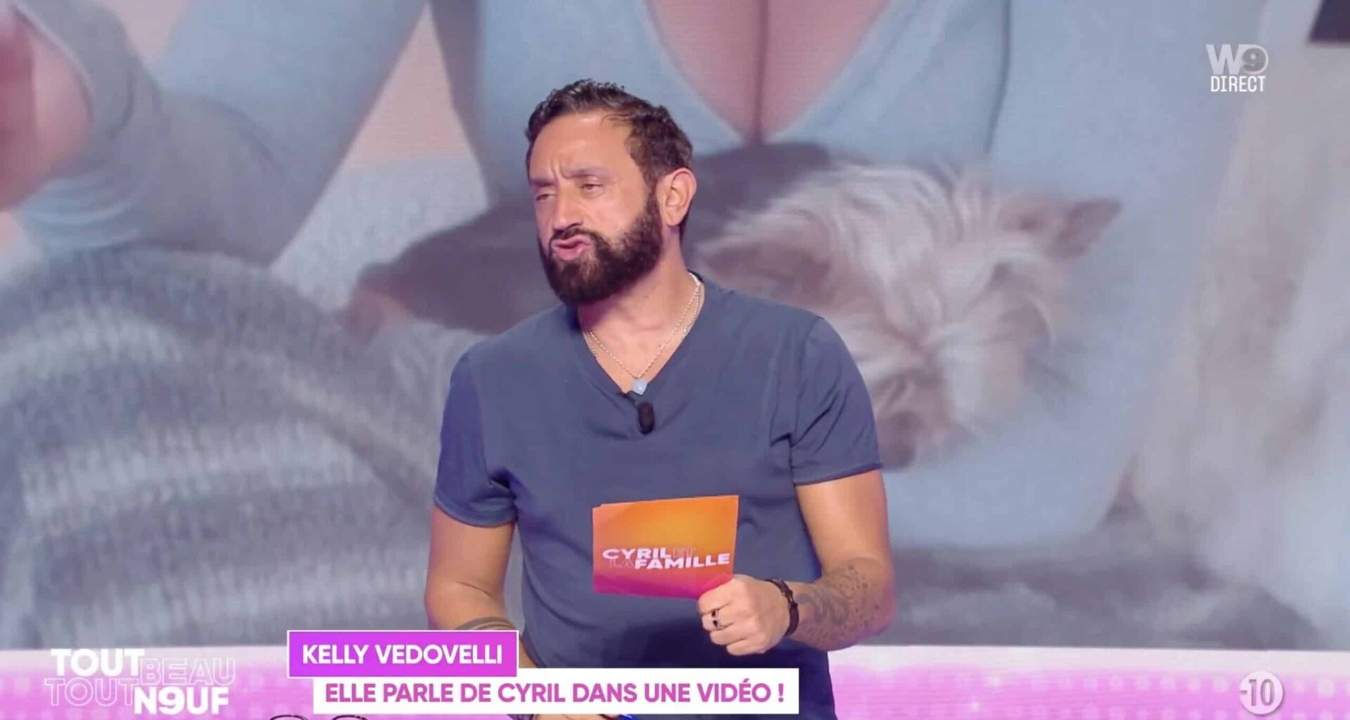 Taxé de "conn***" par son ex-chroniqueuse, Kelly Vedovelli, l’animateur Cyril Hanouna lui répond à la télévision