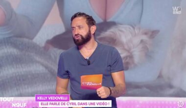 Taxé de "conn***" par son ex-chroniqueuse, Kelly Vedovelli, l’animateur Cyril Hanouna lui répond à la télévision