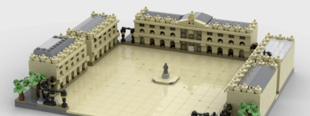 Nancy. Et si la place Stanislas était commercialisée par Lego ?