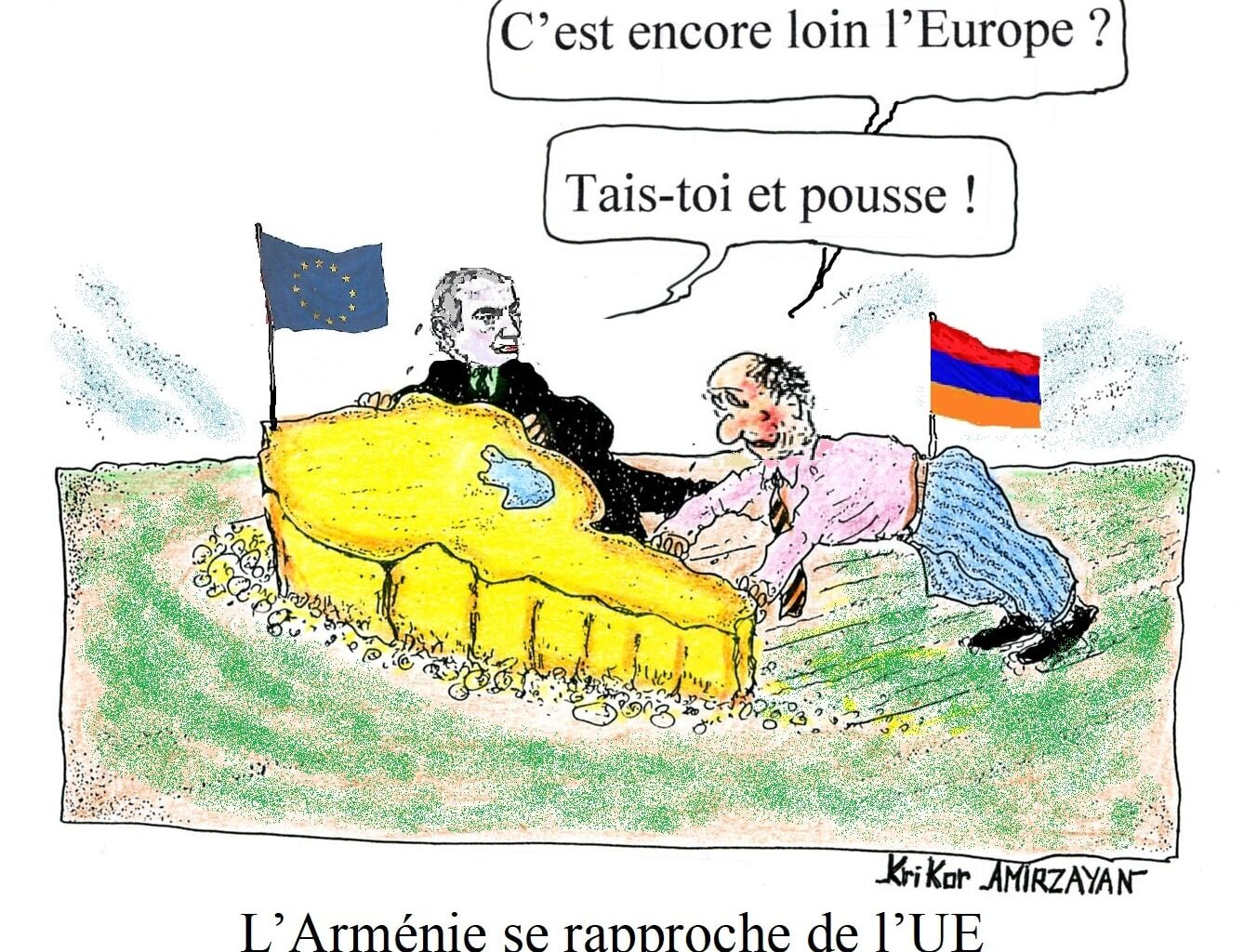L'Arménie se rapproche de l’UE par ses valeurs et ses principes démocratiques affirme Kaja Kallas