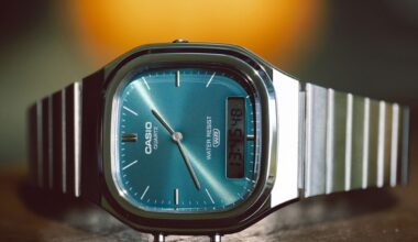 Les nouvelles montres Casio avec boîtier mince et cadran soleillé sont désormais disponibles au Royaume-Uni