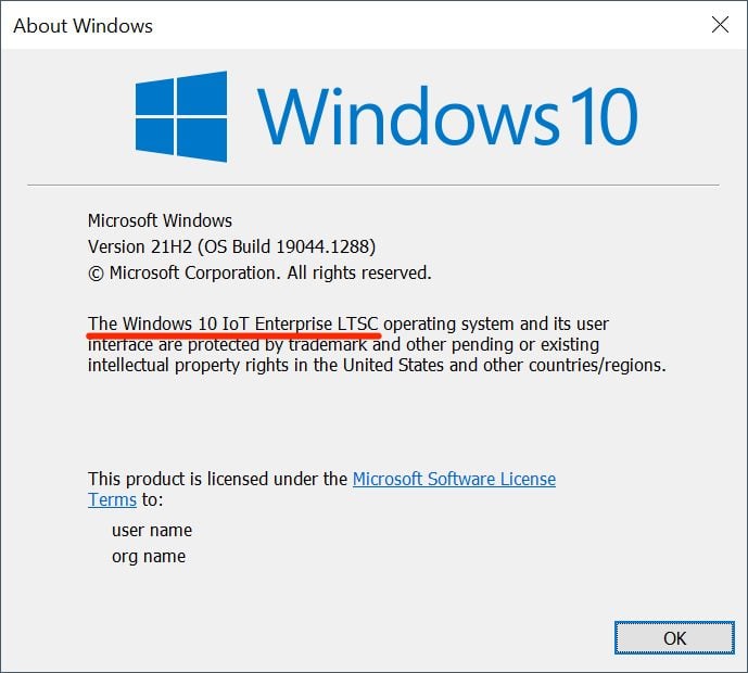 Comment Installer Windows 10 Entreprise Ltsc 2021 Iot Post Install 2