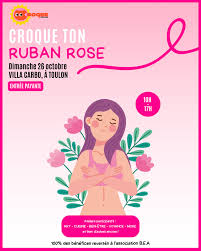 Croque ton Ruban Rose Toulon