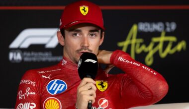 F1 - Charles Leclerc surpris par sa 3e place à Austin, veut « essayer de comprendre des choses » sur sa Ferrari