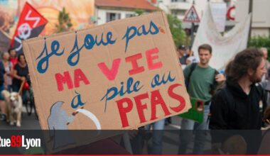 À Lyon, une manifestation festive contre la pollution aux PFAS