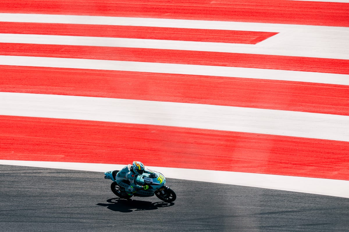 Fernandez signe la pole, Rueda 9e