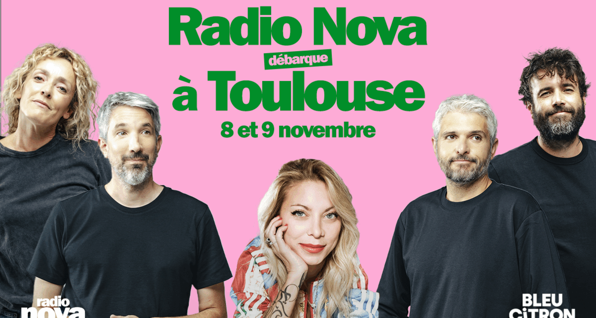 Radio Nova débarque à Toulouse les 8 et 9 novembre