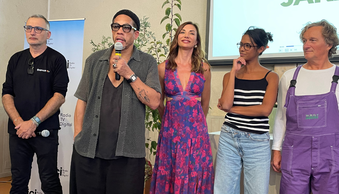 JoeyStarr parraine la nouvelle émission de France 3, "Les as du jardin", tournée à Montpellier