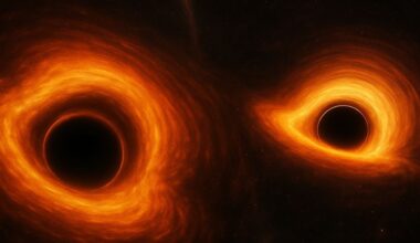 Deux trous noirs piégés dans une danse mortelle enfin photographiés, la fin d’un mystère cosmique ?