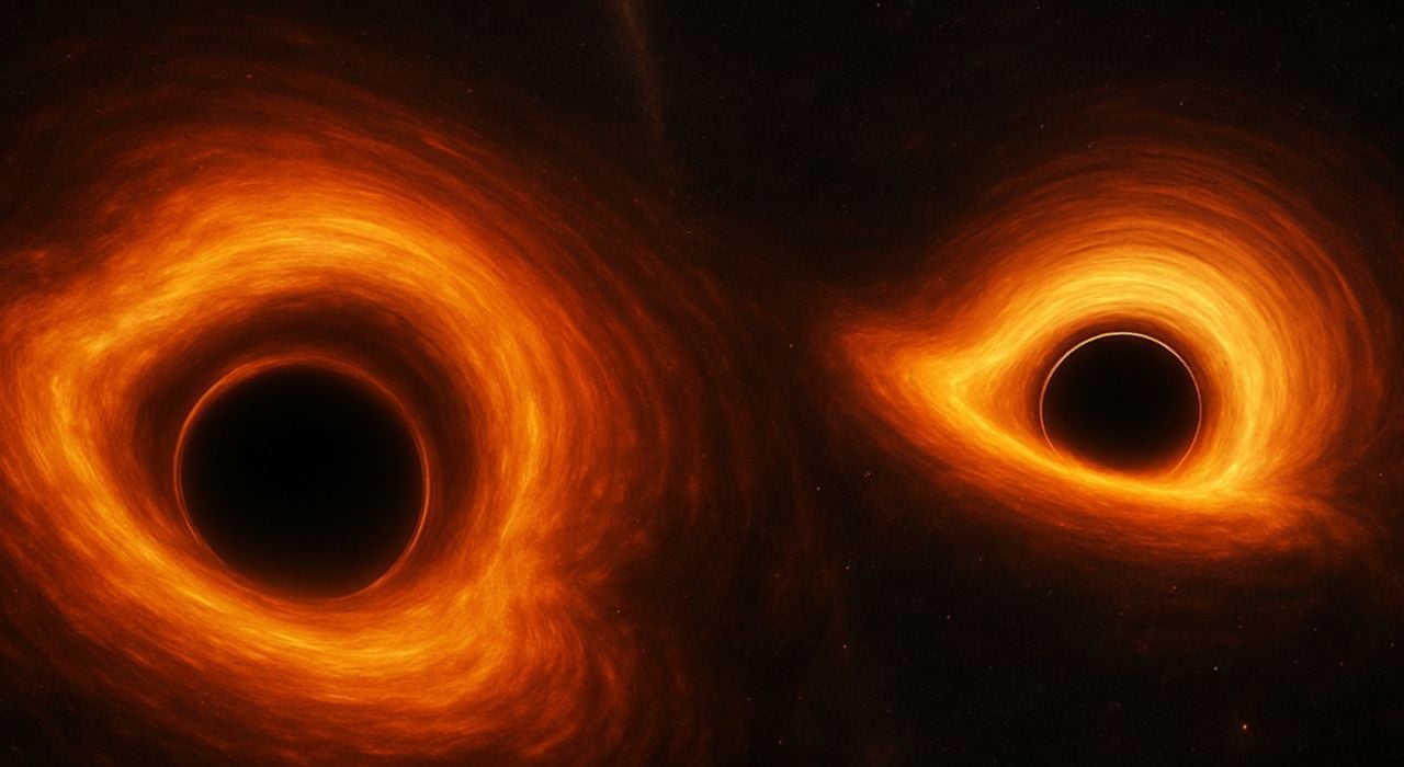 Deux trous noirs piégés dans une danse mortelle enfin photographiés, la fin d’un mystère cosmique ?