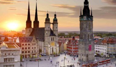 Voyagez en Allemagne en train avec DB SNCF Voyageurs en coopération : que visiter à Halle, sur les rives de la Saale ?
