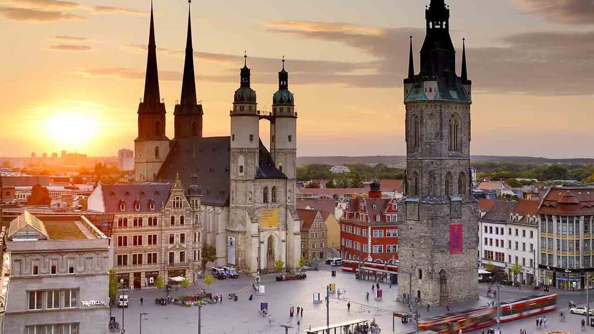 Voyagez en Allemagne en train avec DB SNCF Voyageurs en coopération : que visiter à Halle, sur les rives de la Saale ?