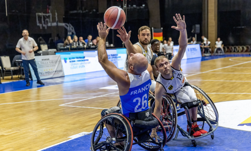 Euro Basket Fauteuil 2025 (H) : L'Allemagne barre la route aux Bleus en quarts de finale
