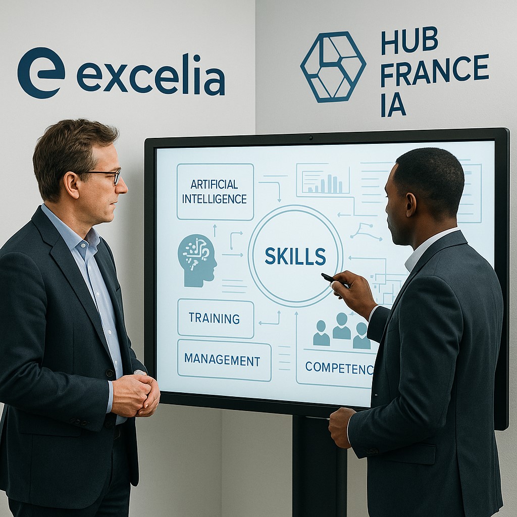 Excelia et Hub France conçoivent un référentiel de compétences managériales pour accélérer la transformation par l’IA