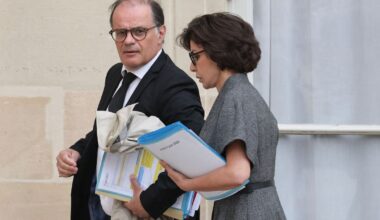 Le secrétaire général de l’Elysée, Rachida Dati et une conseillère de Macron assistent au pot de départ en prison de Sarkozy – Libération