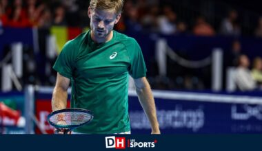 European Open: grosse déception pour David Goffin, sorti du tournoi de Bruxelles dès le premier tour
