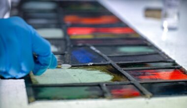 France: un vitrail art déco unique pour le salon international du patrimoine culturel