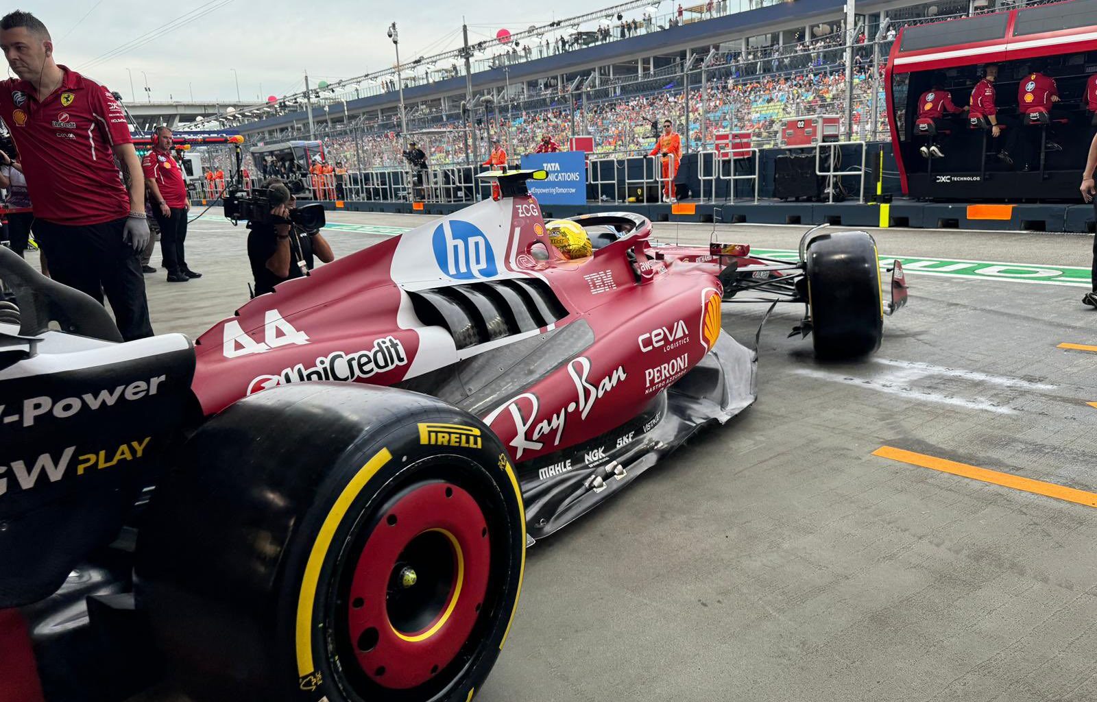 Hamilton interpelle Ferrari sur une faille en qualifications