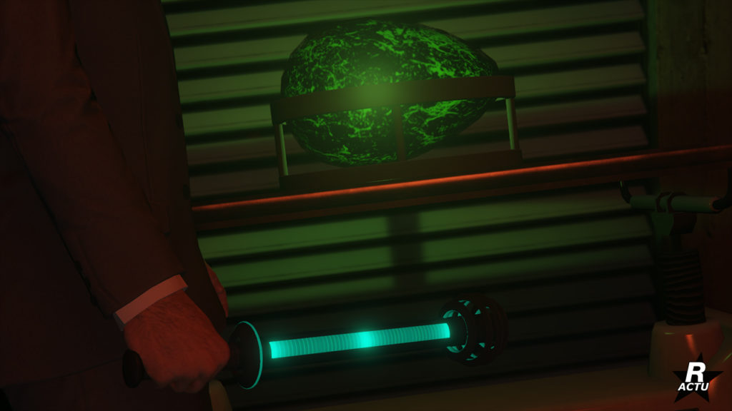 La matraque électrique "l'électrocuteur" dans le jeu vidéo GTA Online