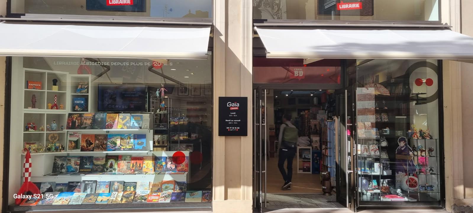 À Albi, la librairie BD Gaïa déménage et s’agrandit