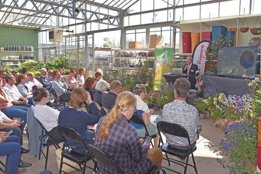 Un comité de filière horti-pépi aux Pépinières Chatelain