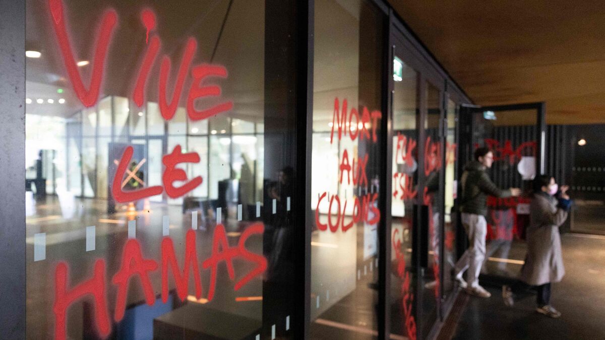 « Mort aux colons », « Vive le Hamas » : des graffitis découverts à Sciences-po Strasbourg, l’établissement porte plainte