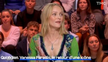 "J’ai tellement pleuré" : Vanessa Paradis revient sur un moment marquant de la conception de son nouvel album
