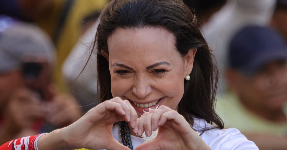 l’opposante vénézuélienne María Corina Machado récompensée – Libération