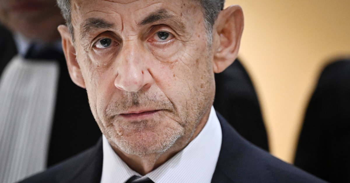 L'ancien président de la République Nicolas Sarkozy, le 25 septembre 2025, au tribunal de Paris