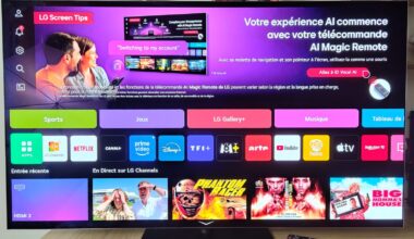 plus qu'un téléviseur, une véritable œuvre d'art sur le mur du salon ?