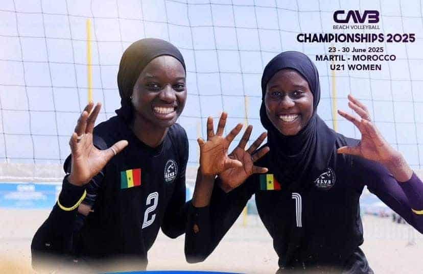 Beach-volley - Mondial U21 féminin (Mexique) : L'équipe nationale retardée par consulat d'Espagne à Dakar