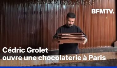 Le pâtissier star, Cédric Grolet ouvre une chocolaterie à Paris