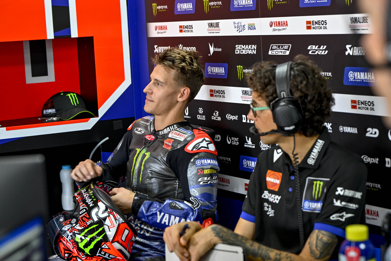 Peu d'évolutions en 2025 et loin du compte avec le V4, Fabio Quartararo s'inquiète pour Yamaha