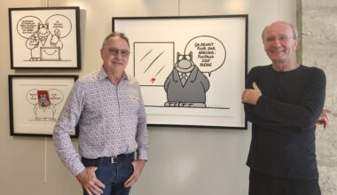 Lyon. Le chat de Philippe Geluck ronronne à la Galerie Estades -