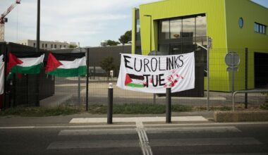 Une centaine de militants propalestiniens interpellés devant une entreprise d’armement à Marseille – Libération