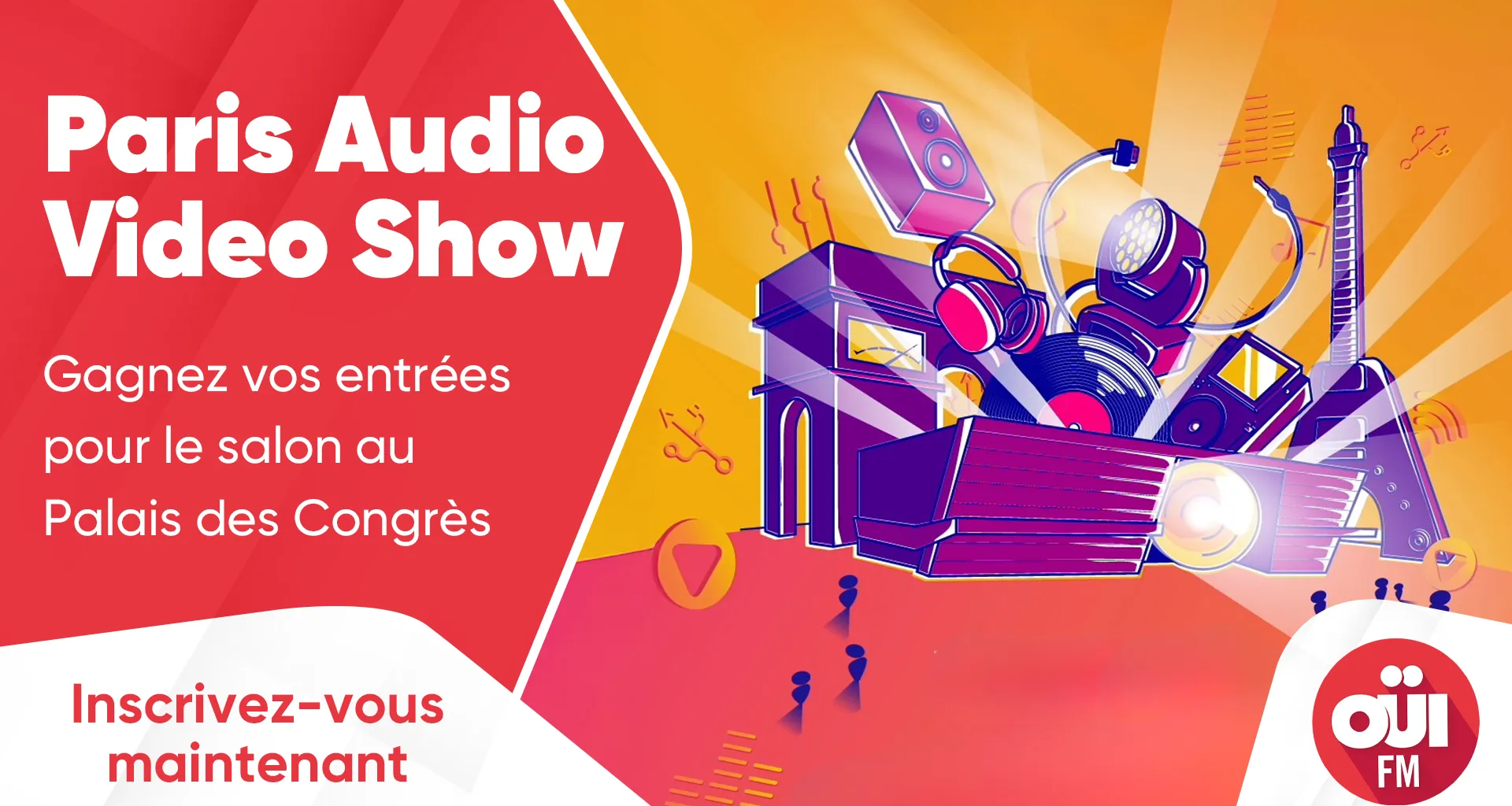Paris Audio Video Show : gagnez vos entrées pour le salon au Palais des Congrès