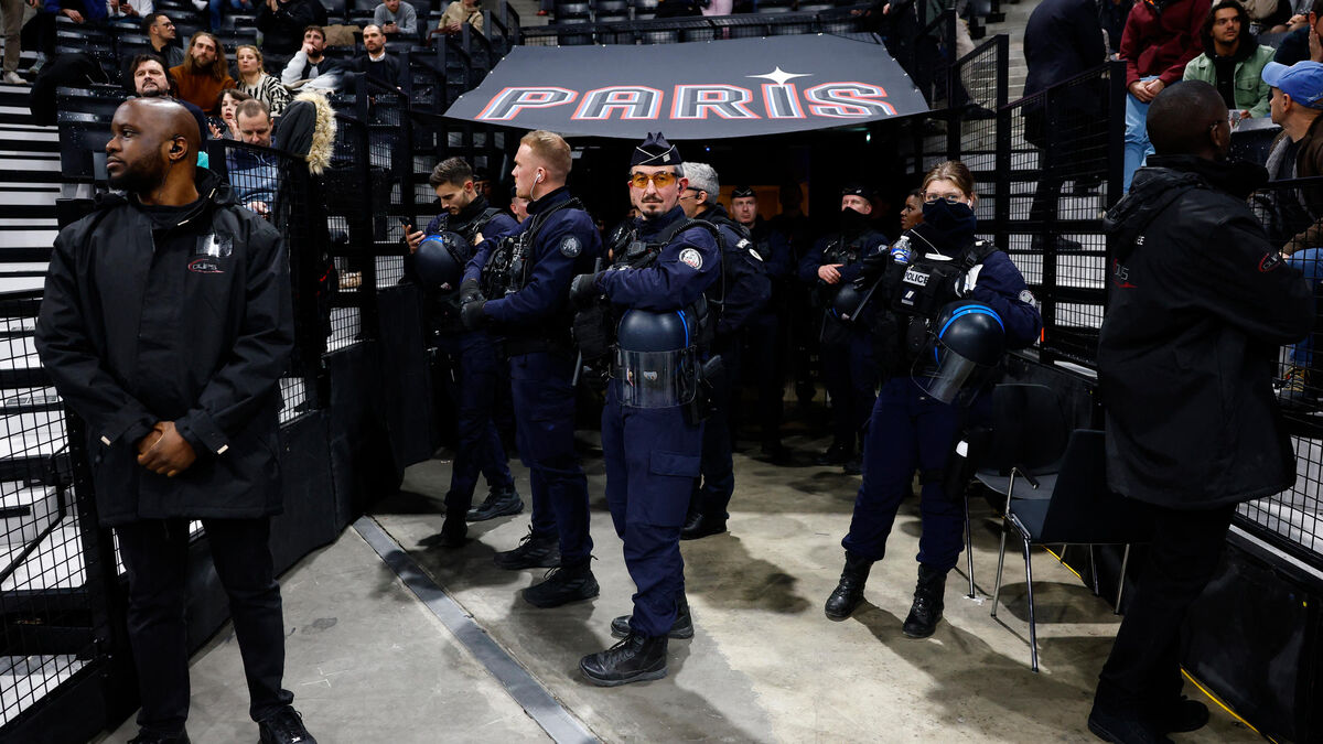 Policier en masse, car protégé… Paris Basketball-Hapoël Tel-Aviv, un match placé sous haute surveillance